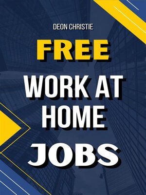 cover image of Free Work At Home Jobs